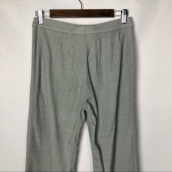 St. John Collection Gray Tweed Hook Closure Dress Pants 8 - Picture 5 of 7